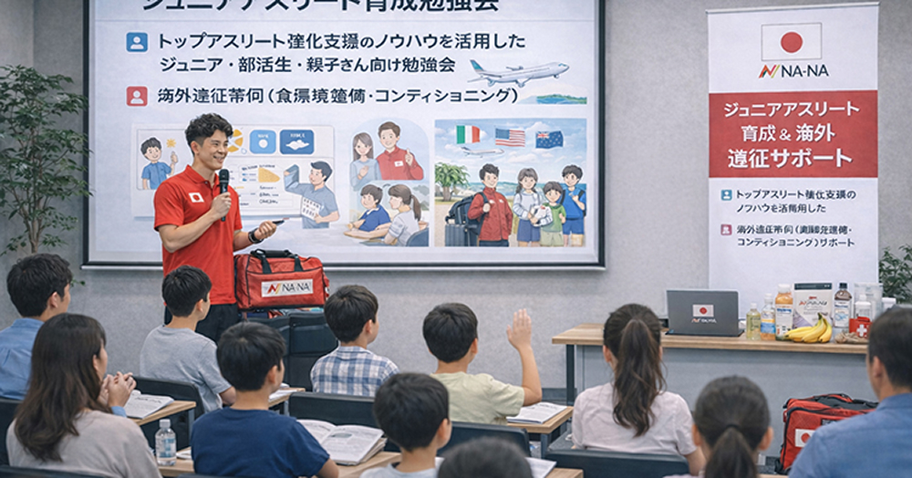 ジュニア育成の勉強会の様子